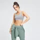 MP Women's Essentials Wide Strap Sports Bra – Grå