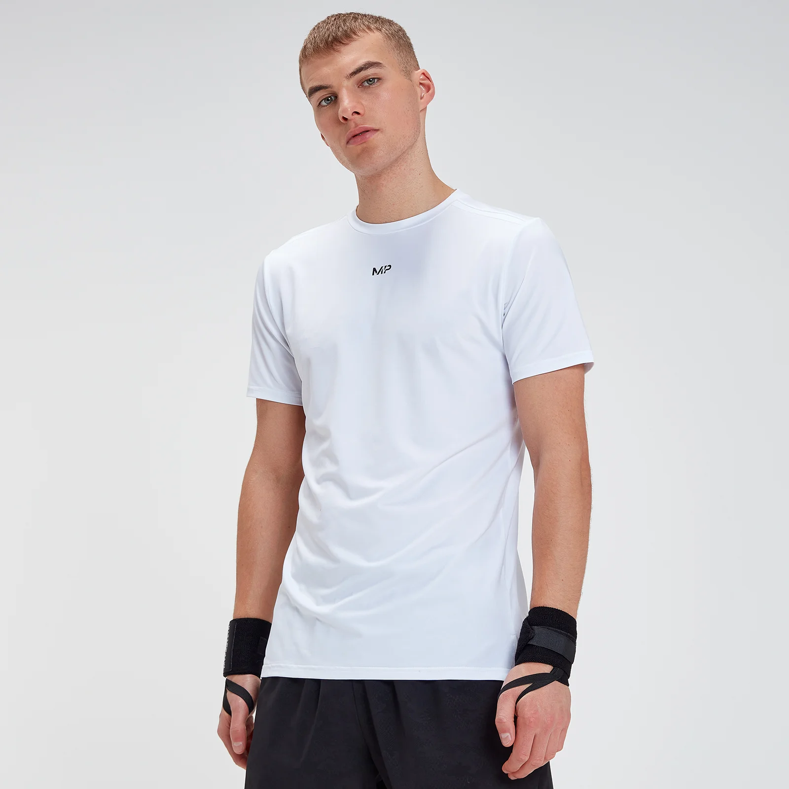 MP Men's Engage Short Sleeve T-Shirt – Vit - XXS Bild 1