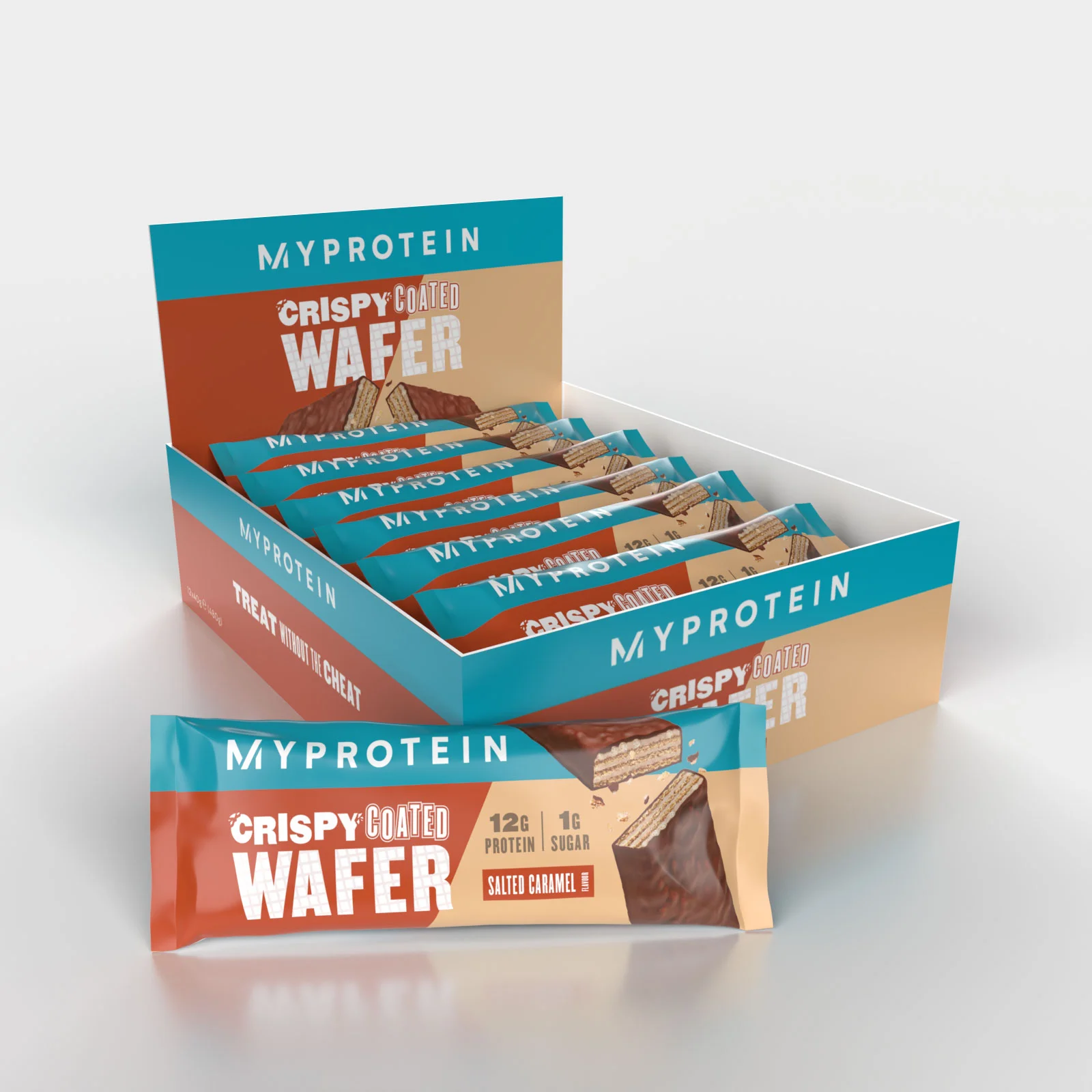 Crispy Coated Wafer - 12x40g - Ny - Salted Caramel Bild 1