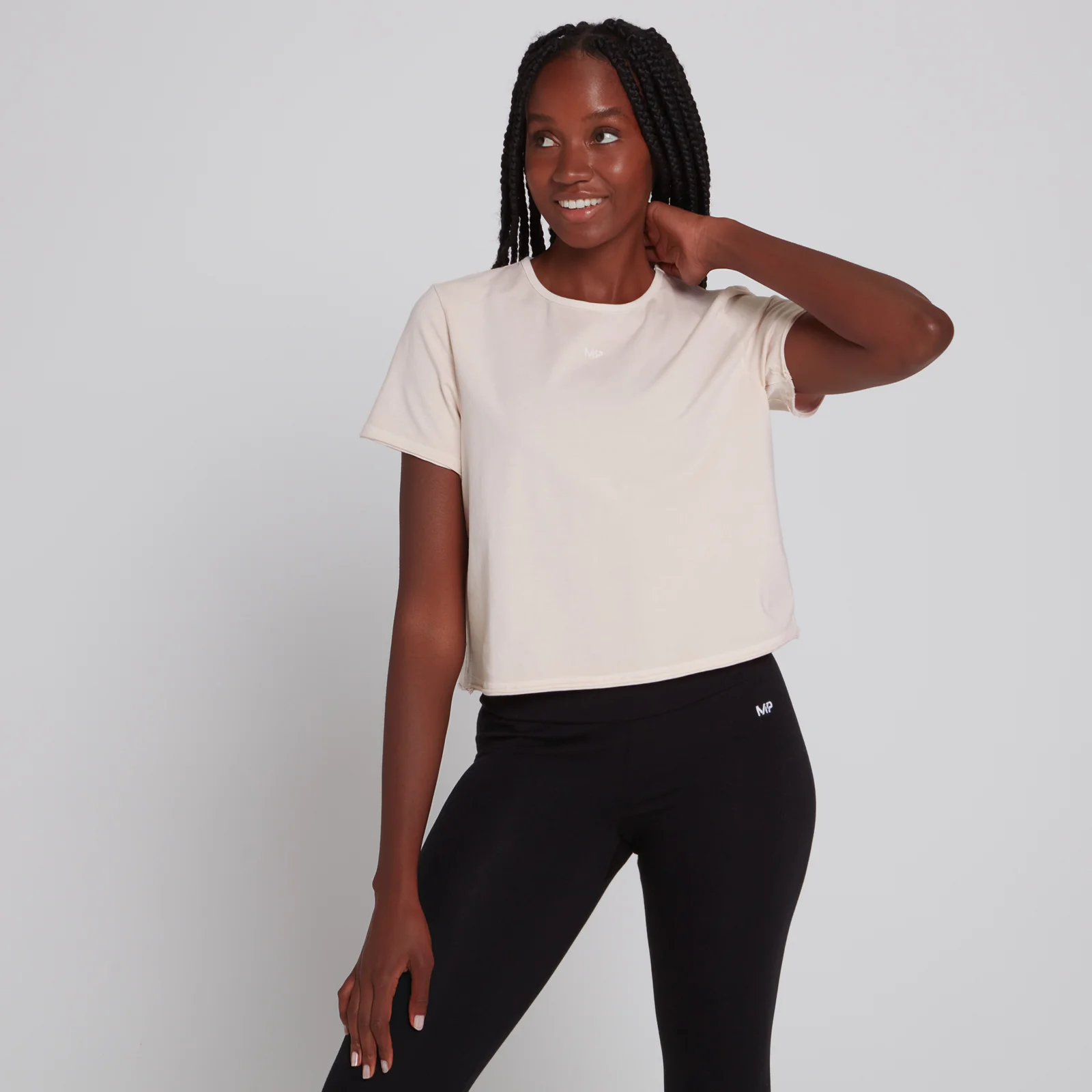 MP Women's Training Cropped T-Shirt - Light Pink - XXS Bild 1