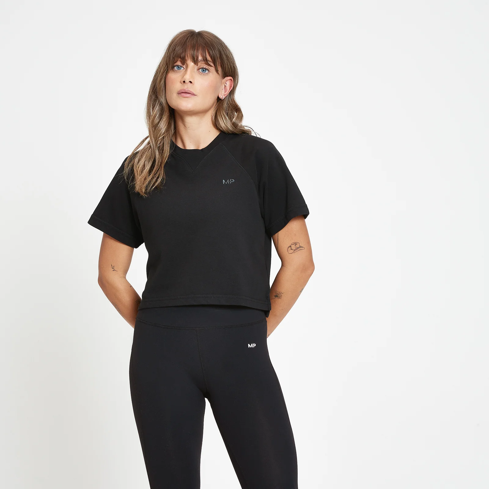 MP Rest Day Short Sleeve Top för kvinnor - Svart - XXS Bild 1