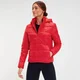 MP Women's Outerwear Lightweight Hooded Packable Puffer Jacket – Röd