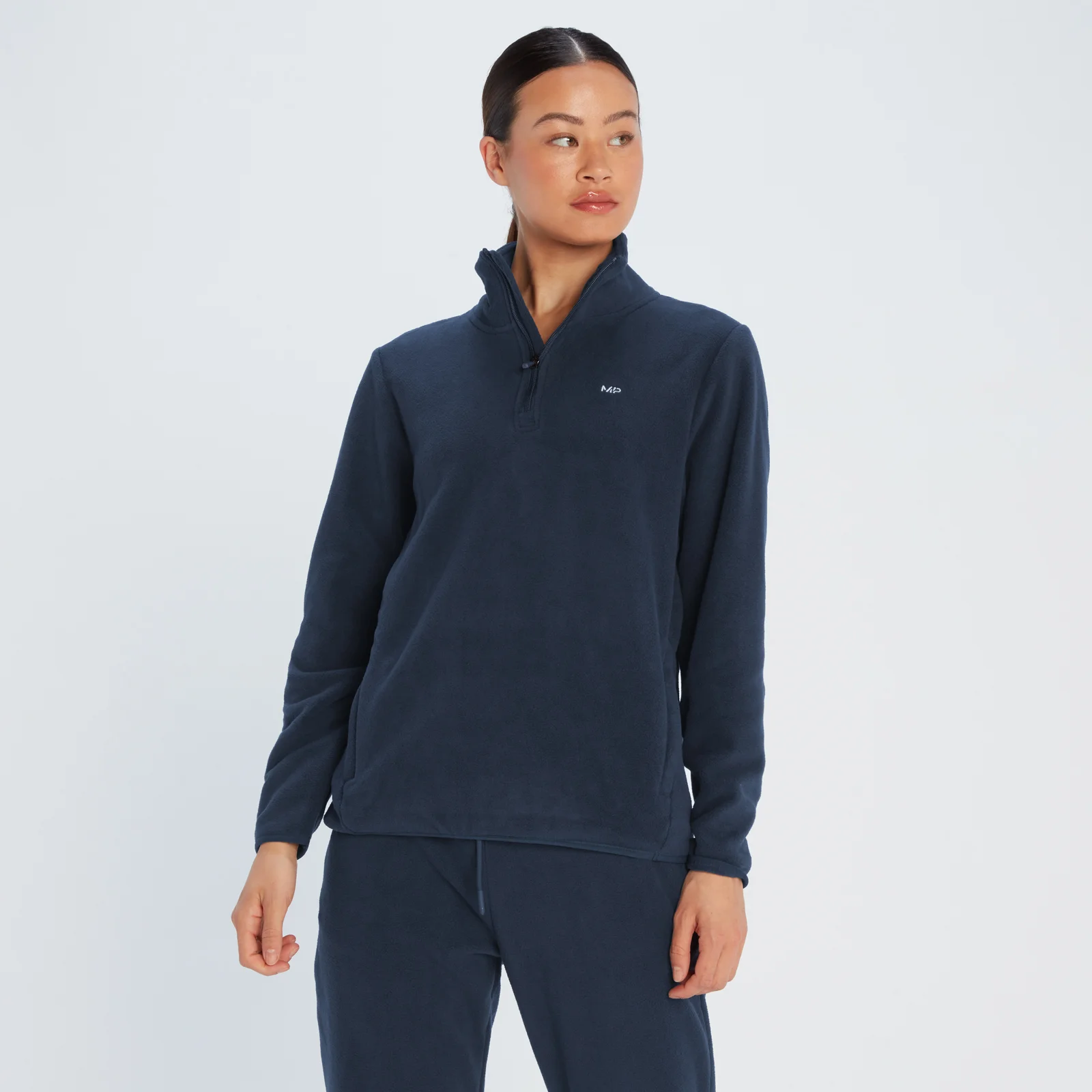 MP Women's Rest Day 1/4 Zip Fleece - Navy - XXS Bild 1