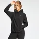 MP Women's Essential Fleece Overhead Hoodie – Svart