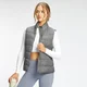 MP Women's Outerwear Lightweight Puffer Gilet – Grå