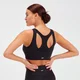 MP Women's Sculpt Laser Cut Sports Bra – Svart