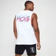 Camiseta sin mangas con sisas caídas Retro Move para hombre de MP - Blanco