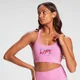 Sujetador deportivo Retro Lift para mujer de MP - Rosa