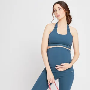 MP Women's Power Maternity/ Nursing Sports Bra – Ljusblå - Size XS