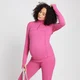 MP Women's Power Maternity 1/4 Zip – Sangria/röd