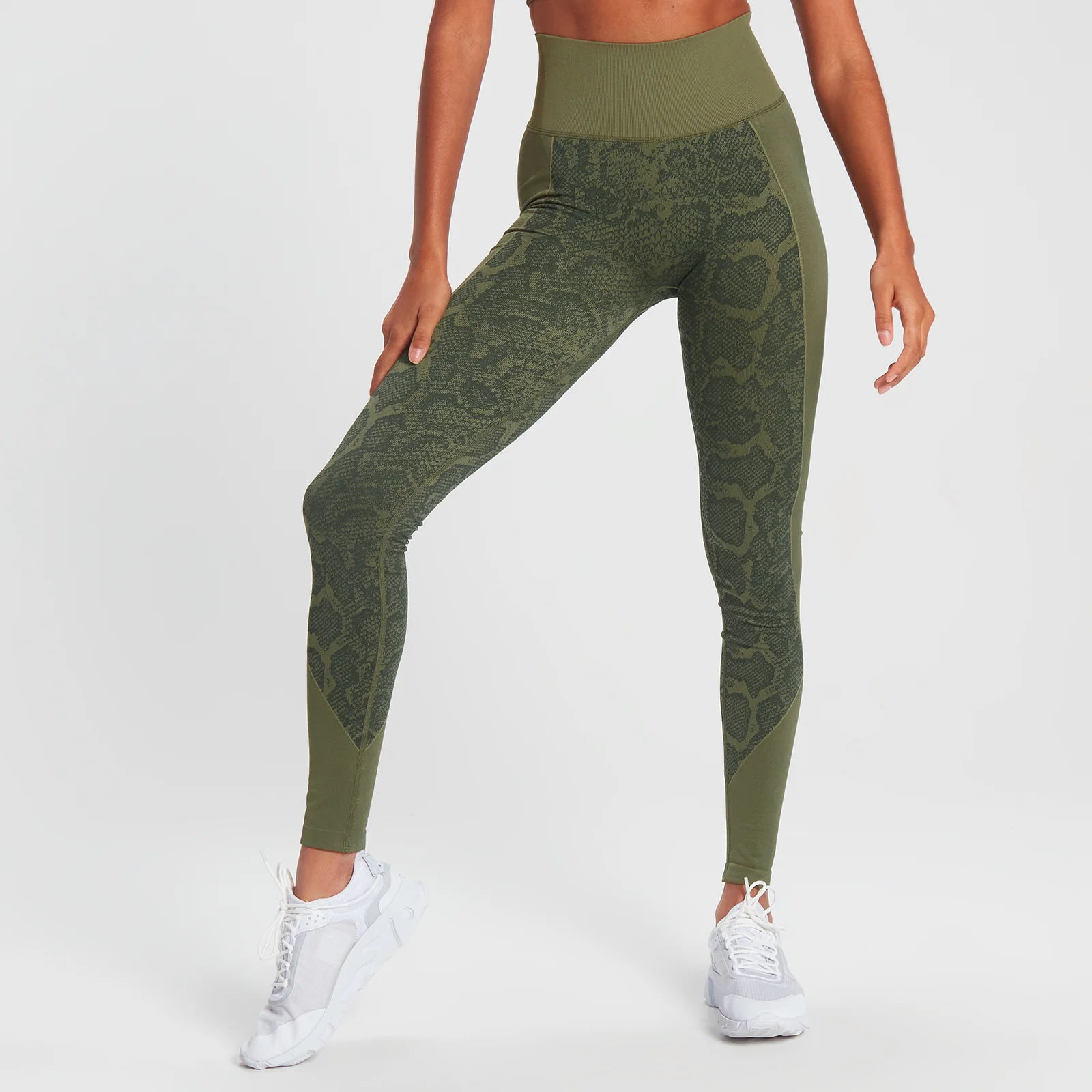 MP Snake Seamless Leggings - Green - XS Bild 1