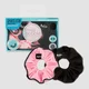 MP X Invisibobble® Reflective Power Sprunchie – Svart/rosa – 2-PACK
