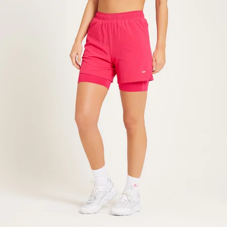 MP Women's Training 2-IN-1 Shorts – Magenta