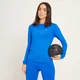MP Women's Training Slim Fit Long Sleeve Top – Blå