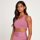 MP Women's Sculpt Laser Cut Sports Bra – Malva