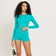 MP Women's Shape Seamless Long Sleeve Top –Lagoon