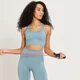 MP Women's Shape Seamless Sports Bra – Blå