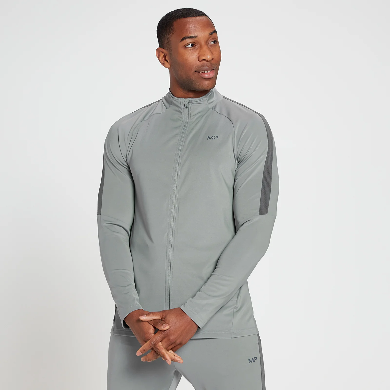 MP Men's Tempo Track Top – Grå - XXS Bild 1