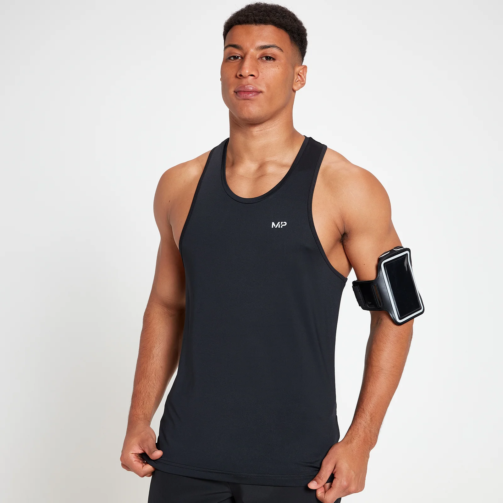 MP Men's Velocity Stringer Vest – Svart - XXS Bild 1