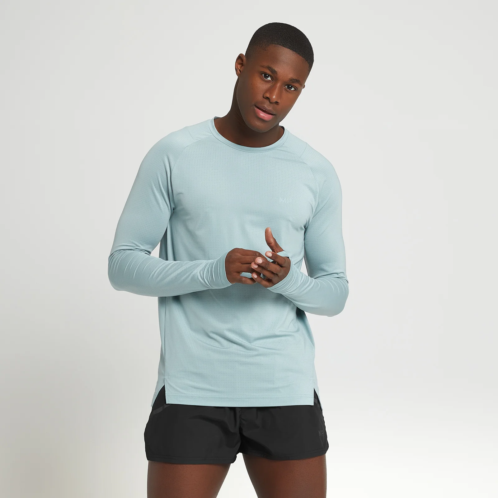MP Men's Velocity Ultra Long Sleeve T-Shirt - Ljusblå - XXS Bild 1