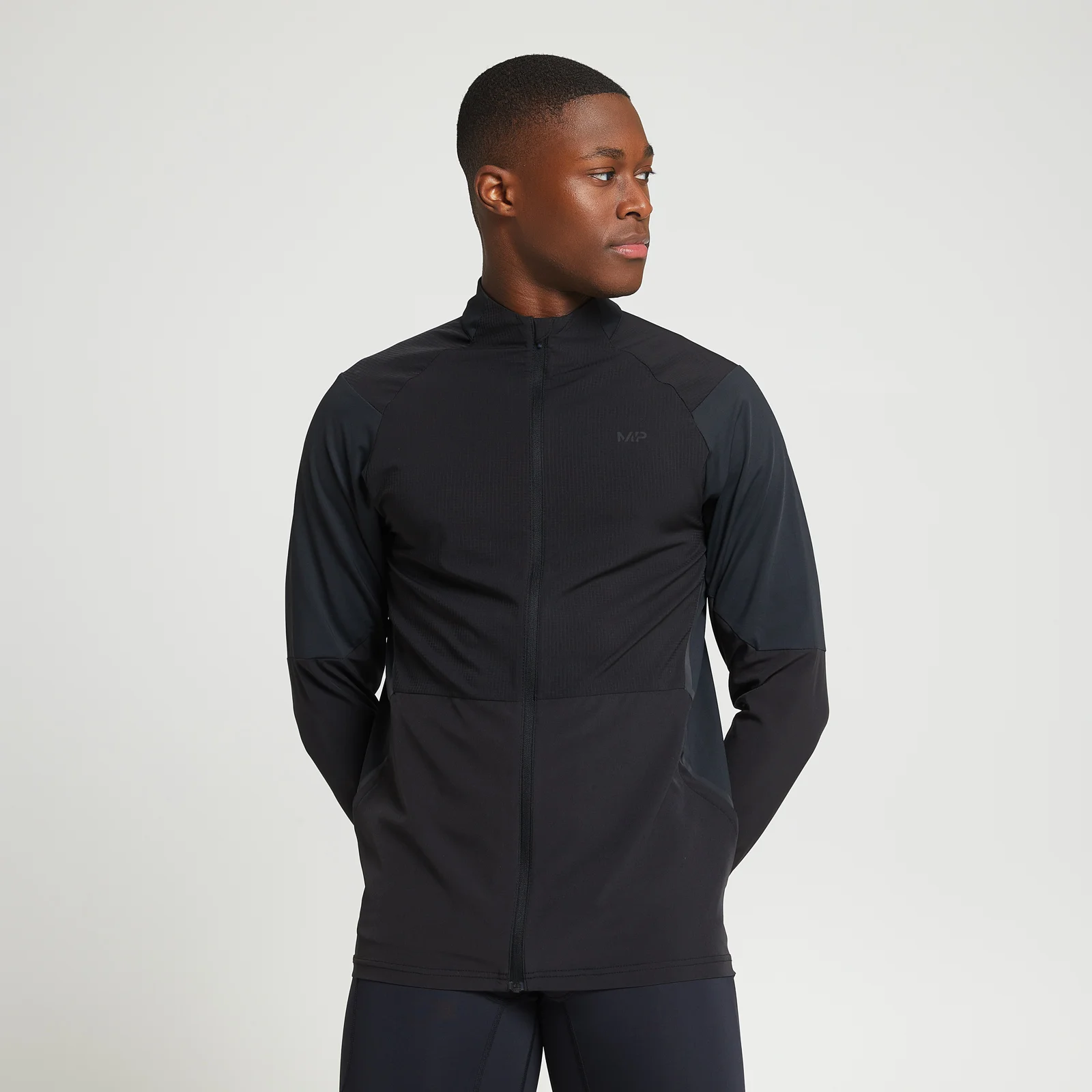 MP Men's Velocity Ultra Track Top – Svart - XXS Bild 1