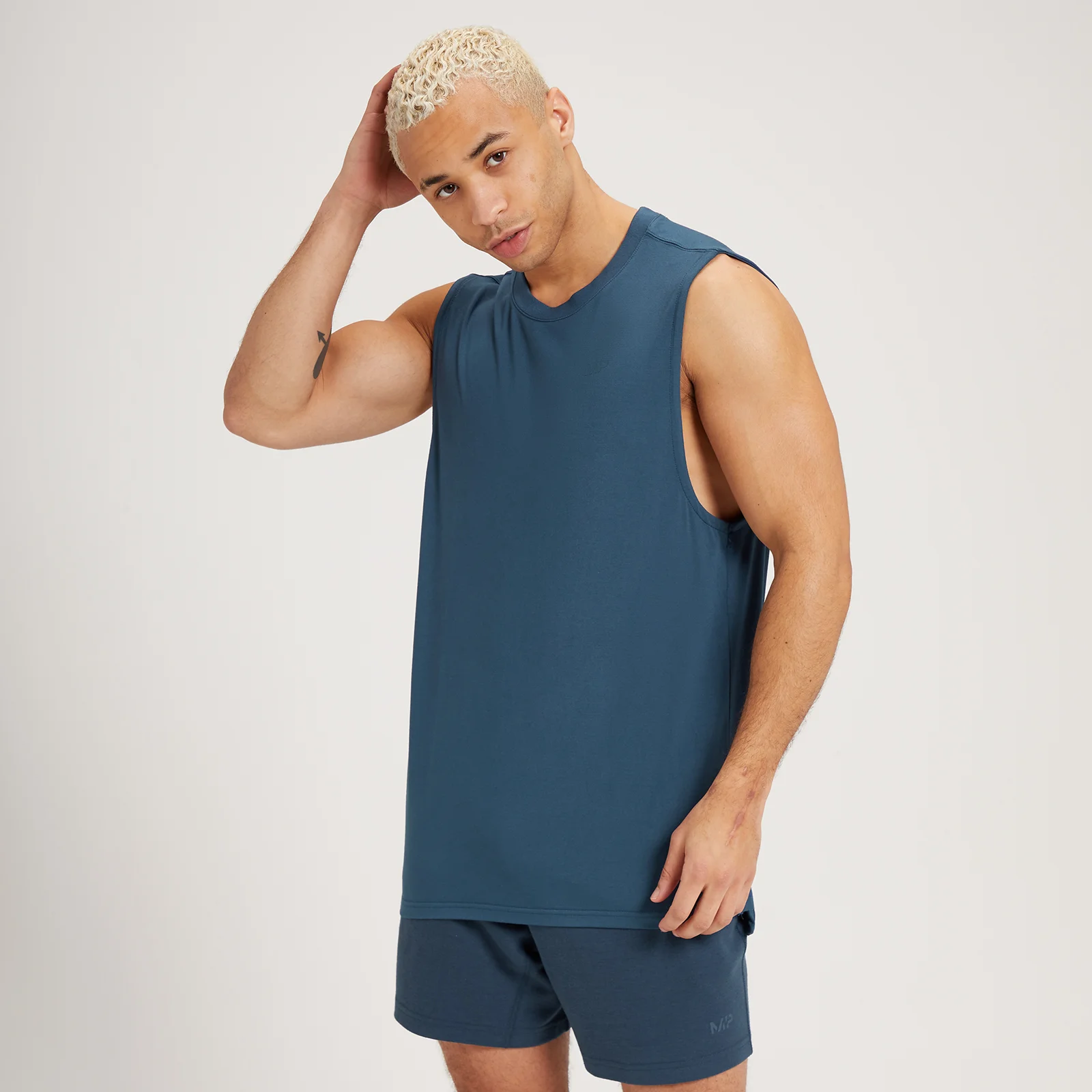 MP Composure Tank Top för män - Blå - XXS Bild 1