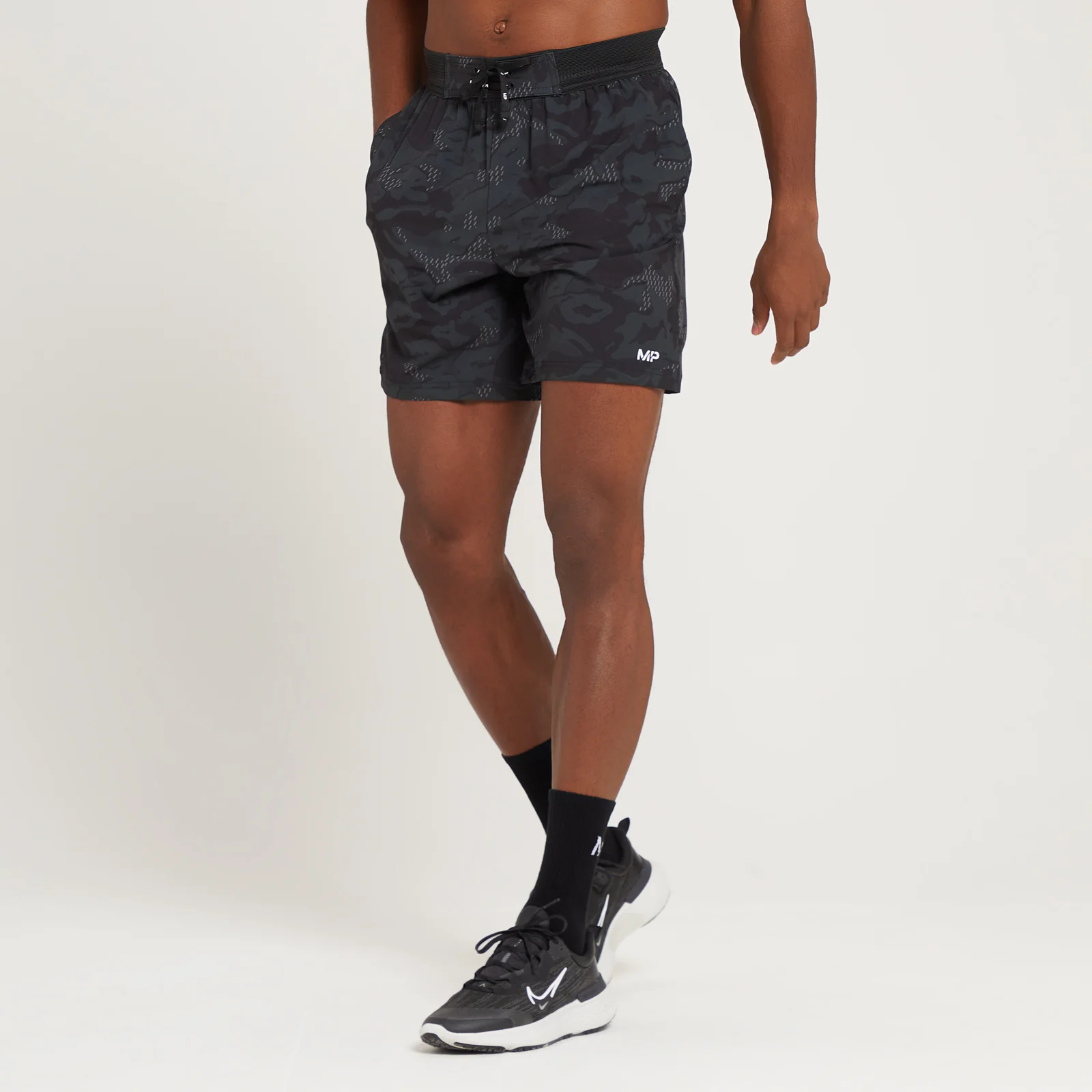 MP Adapt 360 Shorts för män - Svart/Camo - XXS Bild 1