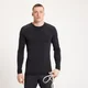 MP Tempo Ultra Seamless Long Sleeve Top för män - Svart
