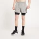 MP Tempo Ultra 2 i 1 Shorts för män - Grå