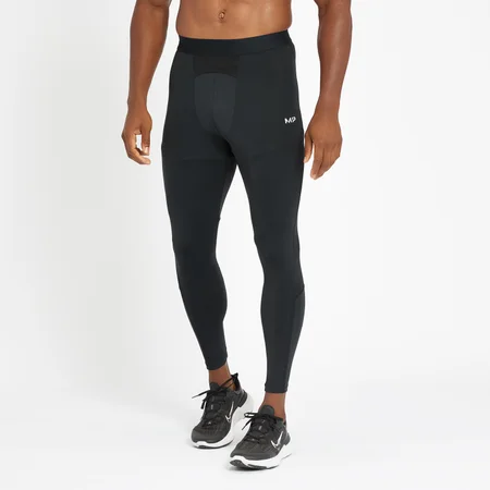 MP Engage Baselayer Leggings för män - Svart