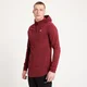 MP Form Zip Up Hoodie för män - Mörkröd