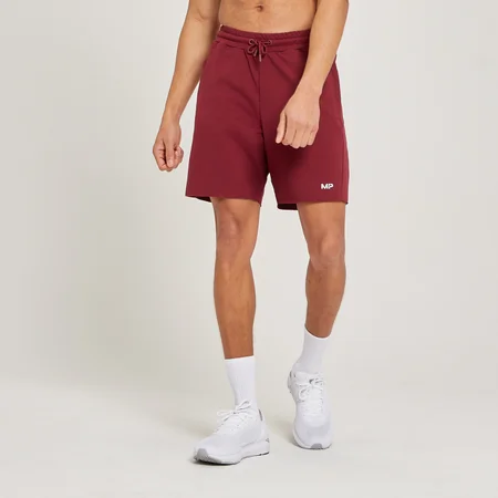 MP Form Sweatshorts för män - Mörkröd