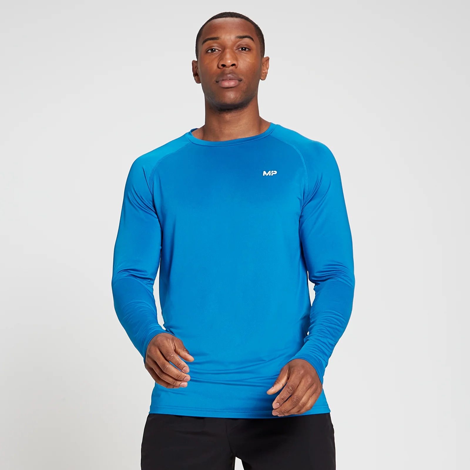 MP Men's Training Long Sleeve Top – Blå - XXS Bild 1