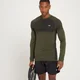 MP Men's Essential Seamless Long Sleeve Top – Mörkgrön