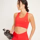 MP Women's Tempo Cross Back Sports Bra – Röd