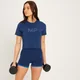 MP Women's Adapt Short Sleeve Crop Top − Mörkblå