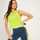 MP Women's Adapt Racerback Crop Vest – Acid Lime/grön