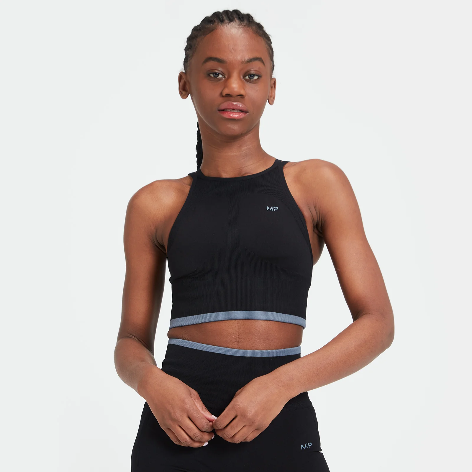 MP Women's Adapt Seamless Sports Bra – Svart - XXS Bild 1