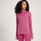 MP Power Ultra Regular Fit 1/4 Zip Top för kvinnor - Rosa