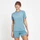 MP Run Life Training T-Shirt för kvinnor - Blå/Vit