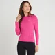 MP Women's Performance Long Sleeve Training T-Shirt – Magenta med vita fläckar
