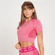 MP Women's Curve Crop Short Sleeve T-Shirt – Magenta