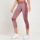 MP Women's Curve 3/4 Leggings – Svart/körsbär
