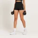 MP Women's Curve High Waisted Booty Shorts – Svart