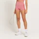 MP Women's Curve High Waisted Booty Shorts – Röd
