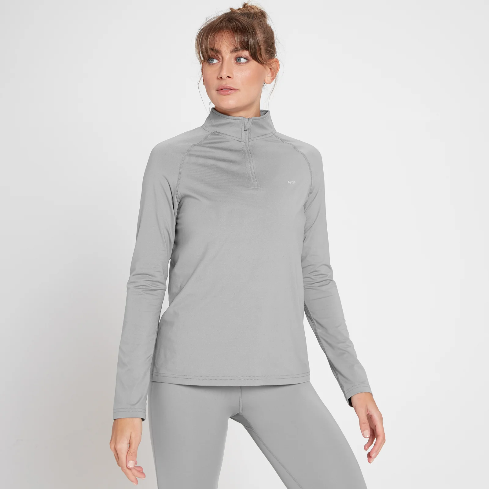 MP Women's Velocity 1/4 Zip – Grå - XXS Bild 1