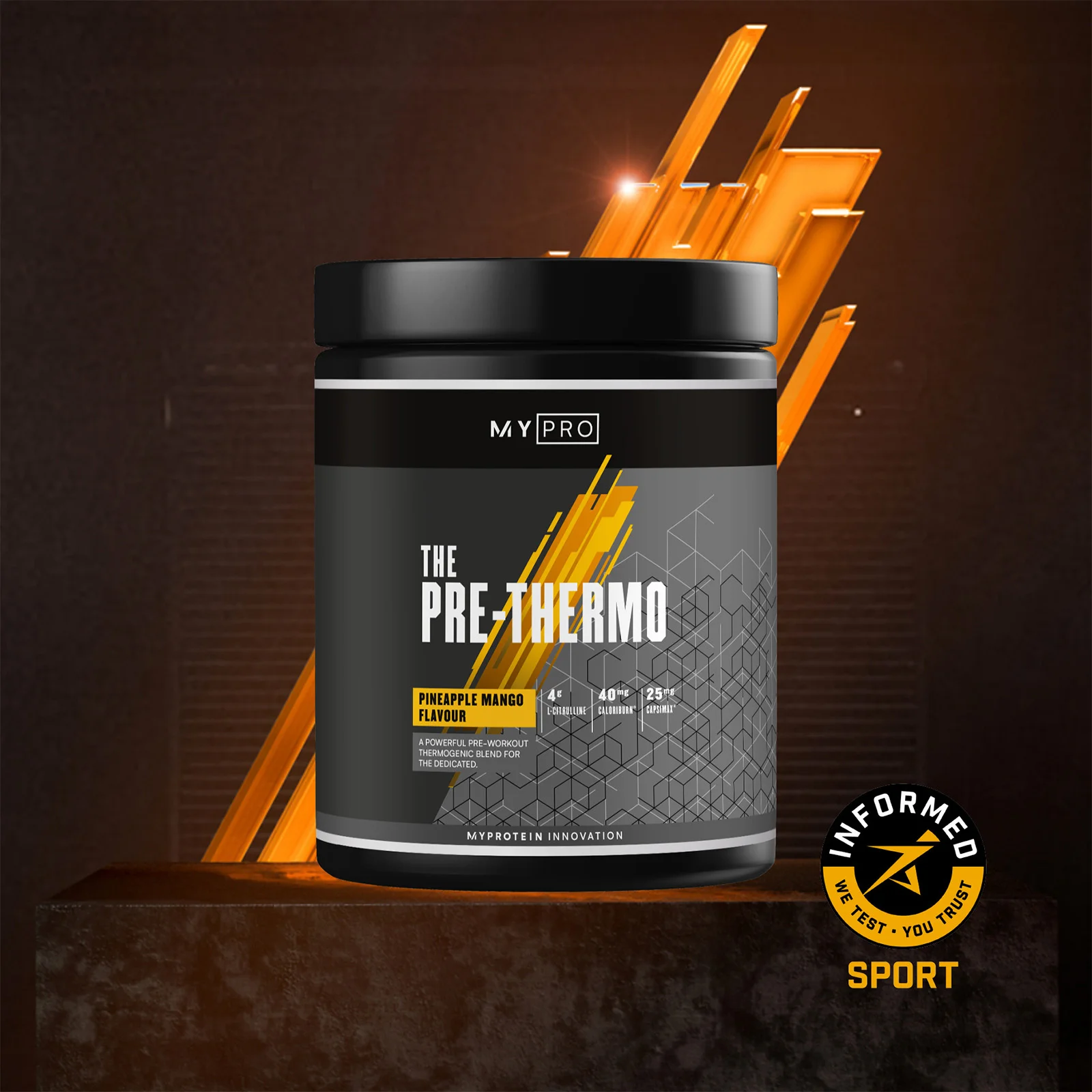 THE Pre-Thermo - 30servings - Pineapple Mango Bild 1