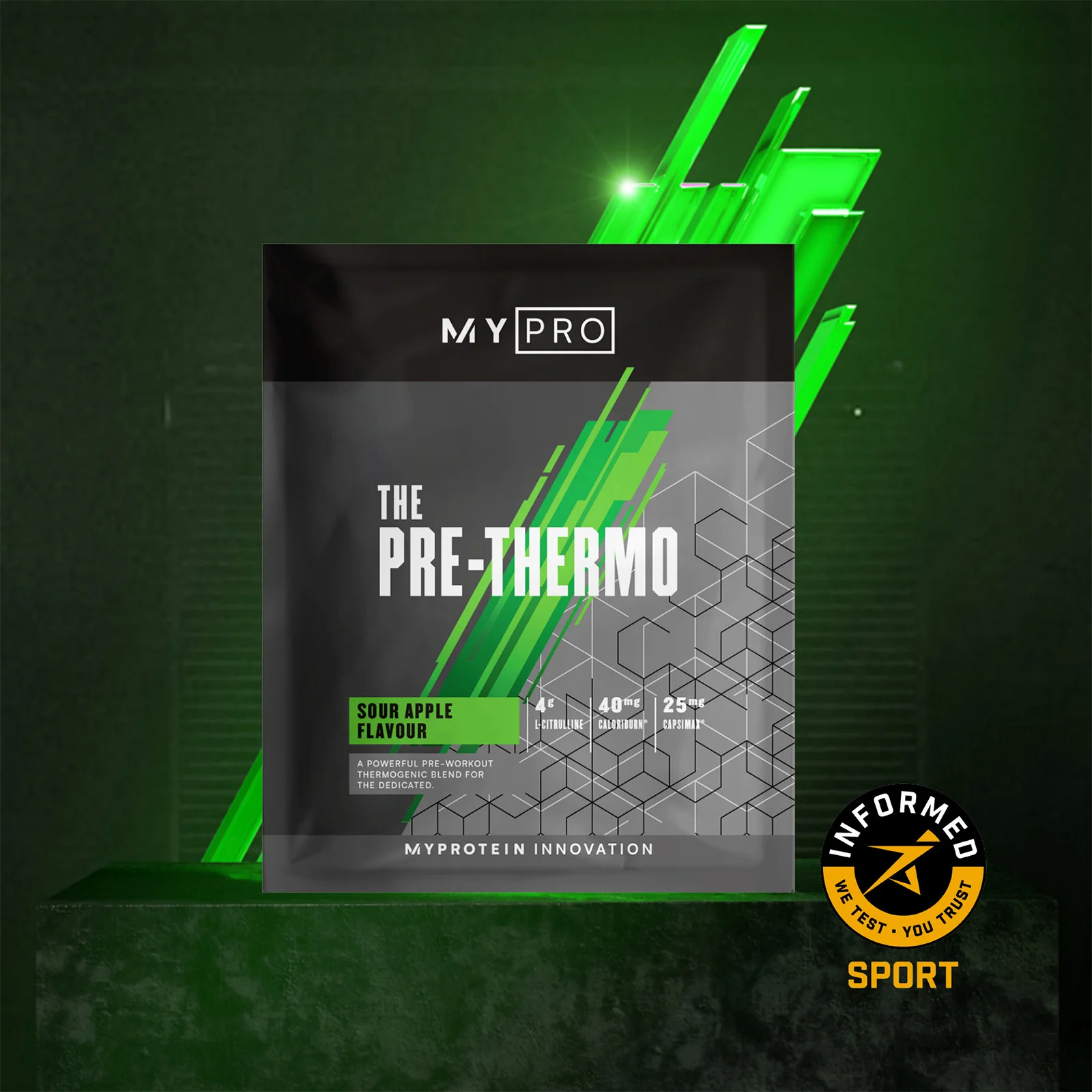 THE Pre-Thermo - 1servings - Sour Apple Bild 1