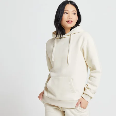 MP Women's Hoodie med känguruficka – Beige