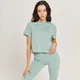 MP Women's Crop T-Shirt – Isblå